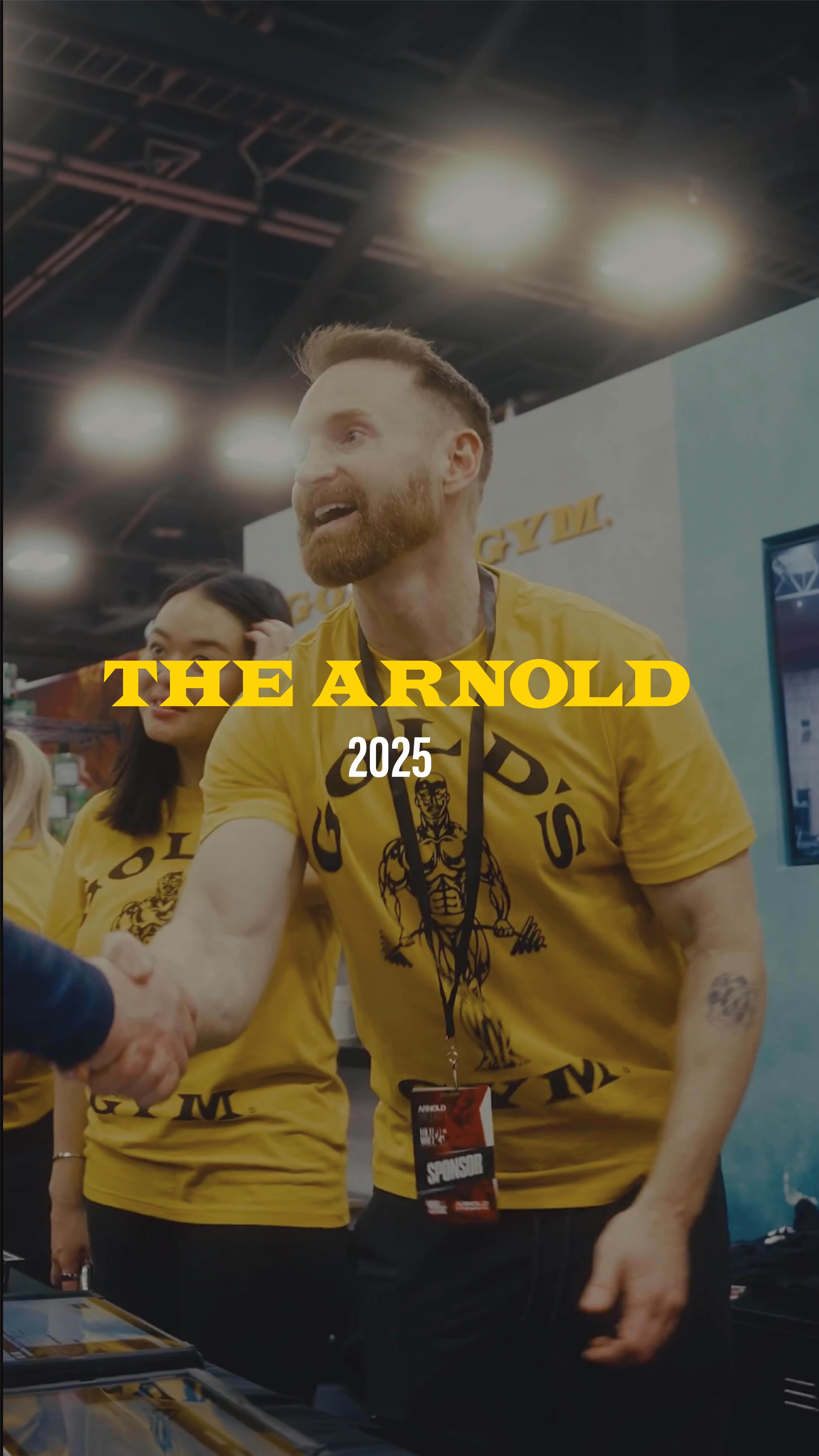 Instagram post by @stephysquats for Gold's Gym. Caption reads: ICYMI: We launched our Creatine Gummies at the....