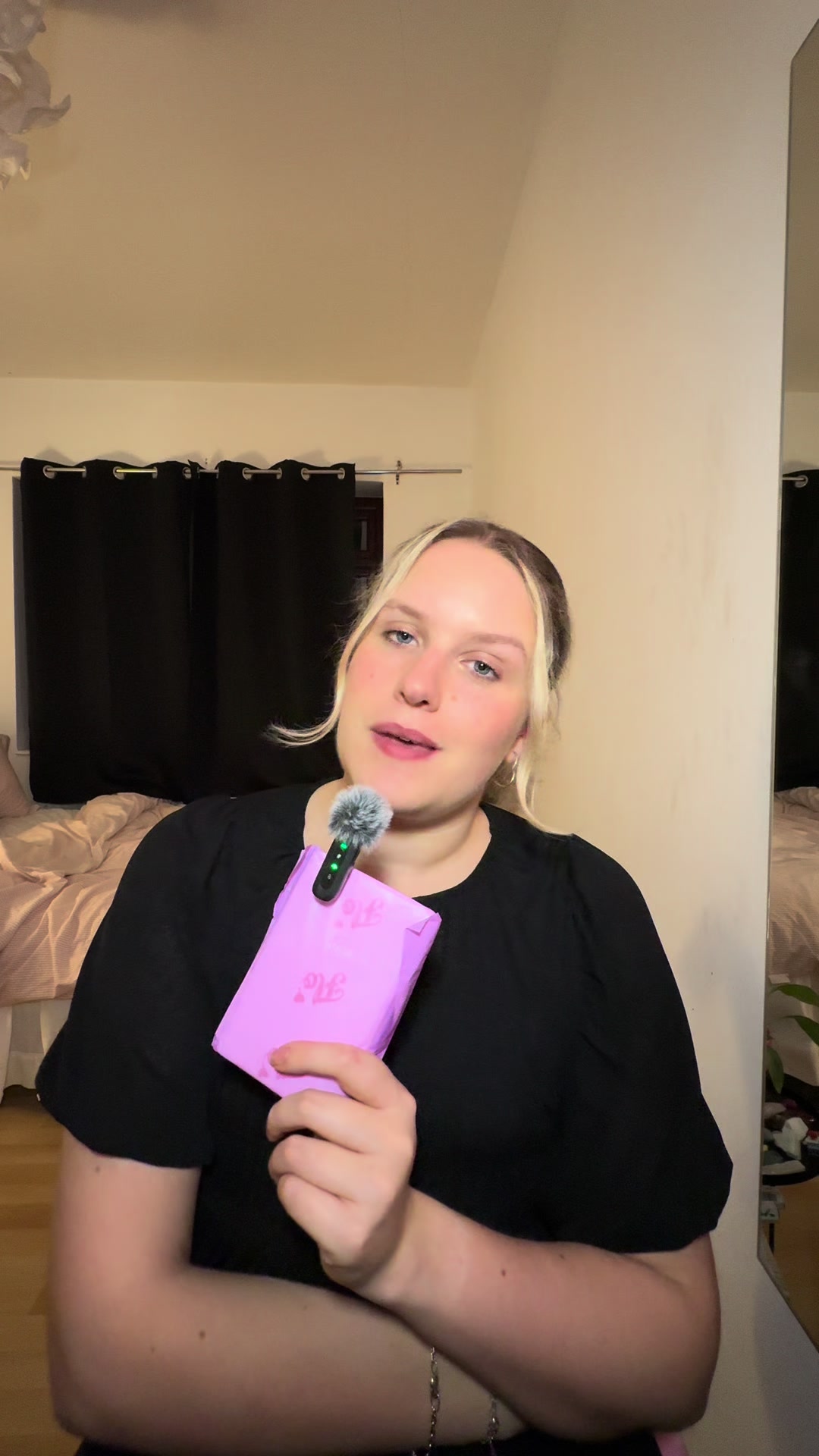 TikTok post by @madsiverse for Here We Flo. Caption reads: [...] my V has standards and luckily I have @Here....