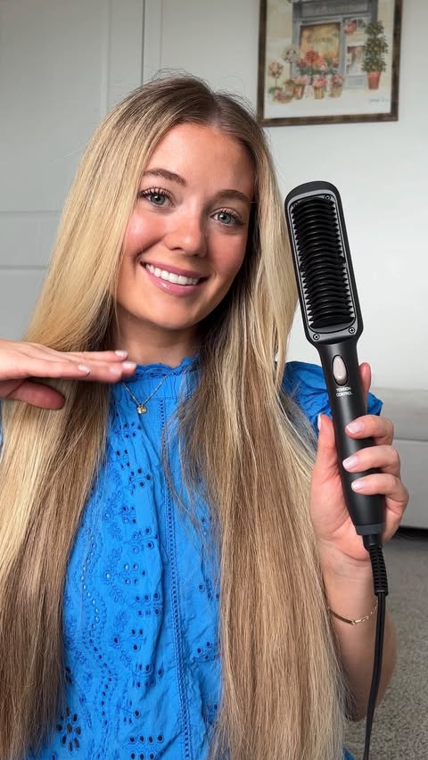Instagram post by @natalie_hickman_ for Conair. Caption reads: [...] new hair tools! I’m partnering with @conair....