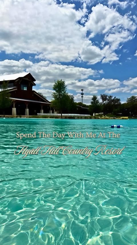 Instagram post by @enchantedtamara for Hyatt Regency. Caption reads: ☀️Hyatt Hill Country Resort☀️ If you are looking....