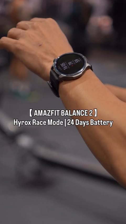 Instagram post by @monudagar07 for Amazfit. Caption reads: [...] and trust my data.
HYROX Mode on Amazfit....