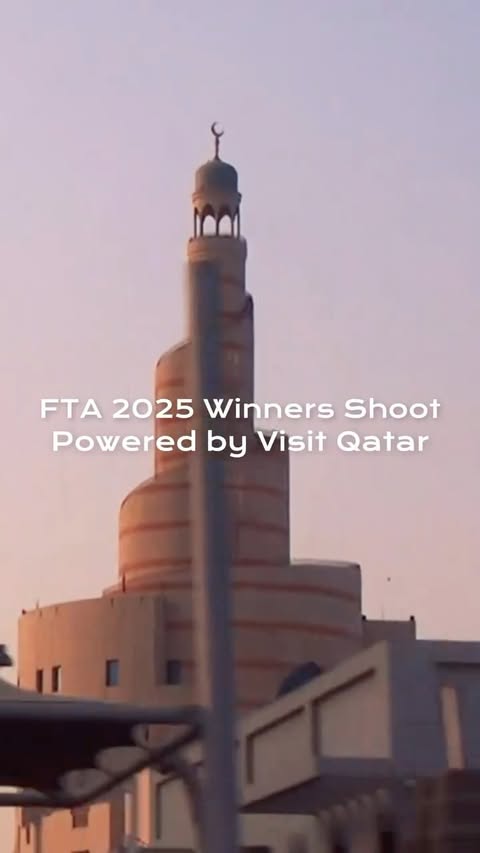 Instagram post by @fashiontrustarabia for Visit Qatar. Caption reads: Behind the Scenes of the official Fashion Trust....