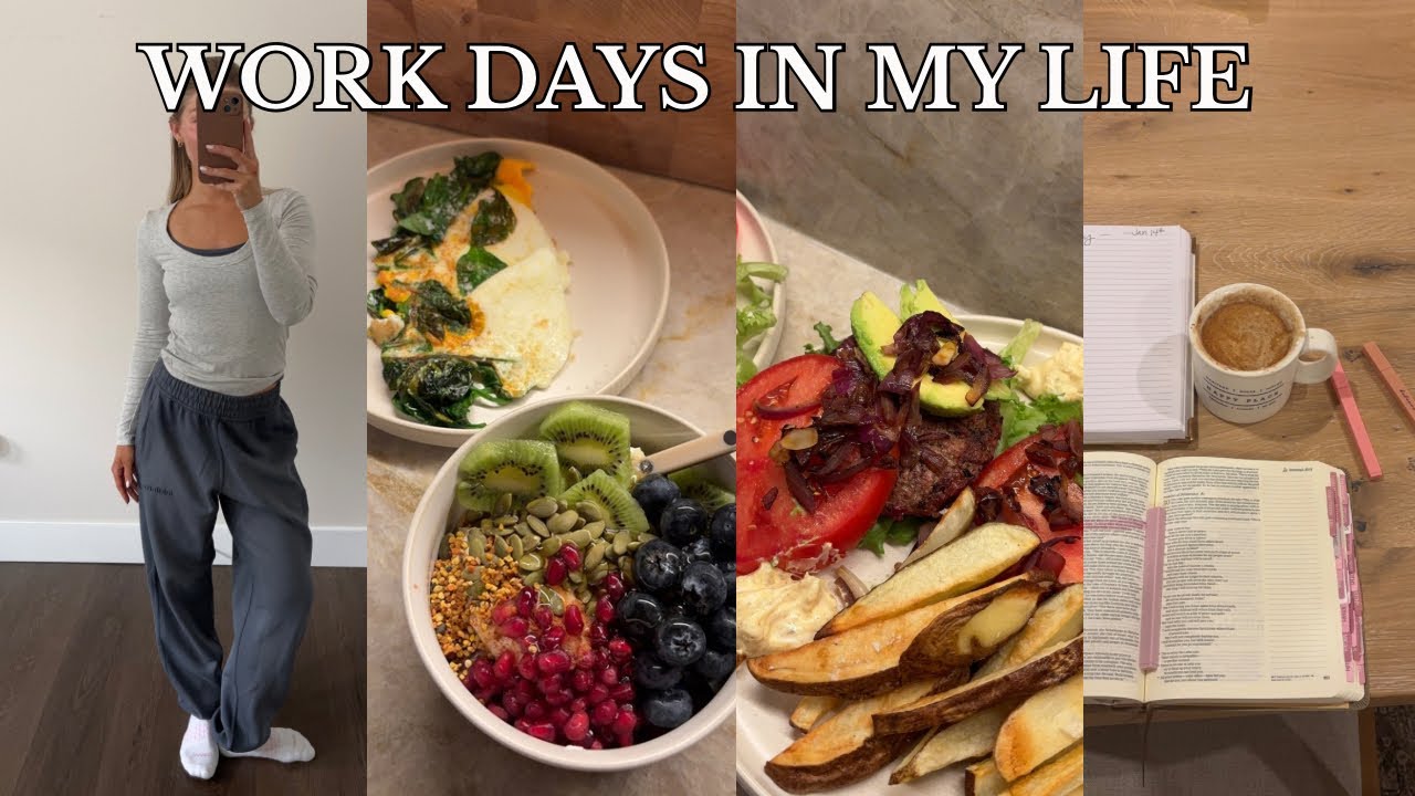 YouTube post by @SydneyAdams for 1UP Nutrition. Caption reads: VLOG: work days as a fitness coach & business....