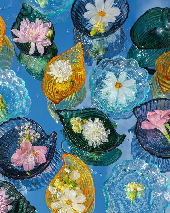 Instagram post by @jwhorner_ for Zara Home. Caption reads: 🐚 💙 @zarahome.