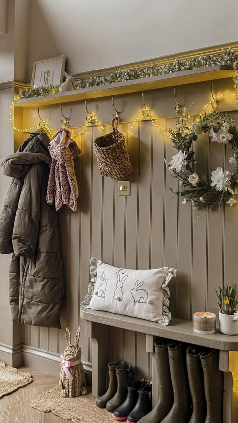Instagram post by @oaktreehome for Dunelm. Caption reads: ad|🌿A spring clean and a little @dunelmuk refresh....