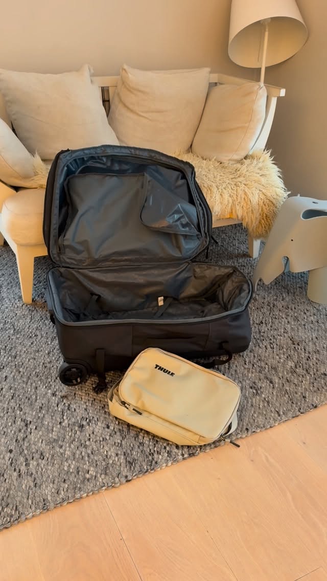 Instagram post by @anjaparson for Thule. Caption reads: THEX 2025.