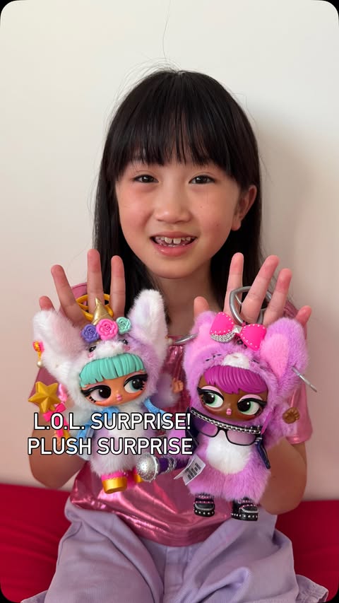 Instagram post by @abbyteh for L.O.L. Surprise!. Caption reads: [AD] The @lolsurprise obsession just got even....
