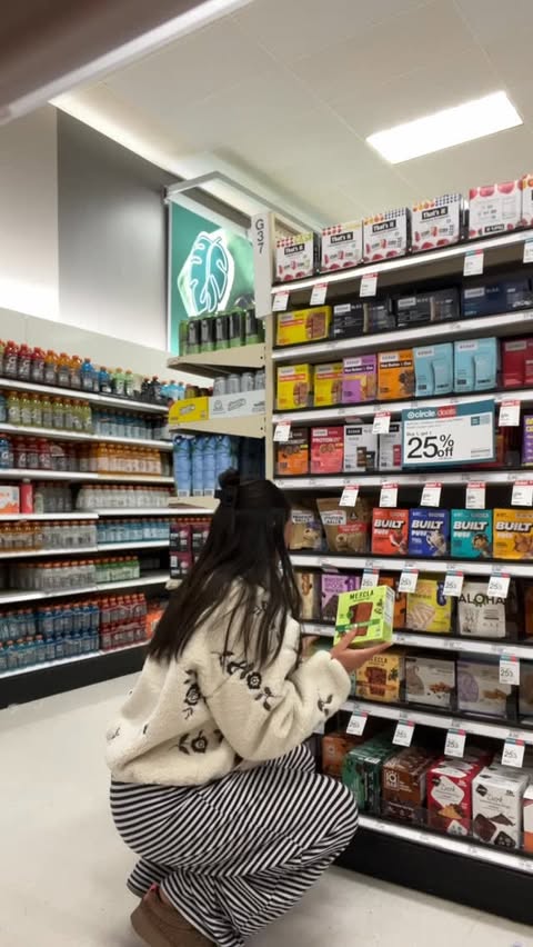 Instagram post by @maceyboyd_ for Mezcla. Caption reads: [...] snack and I had to get her on these....