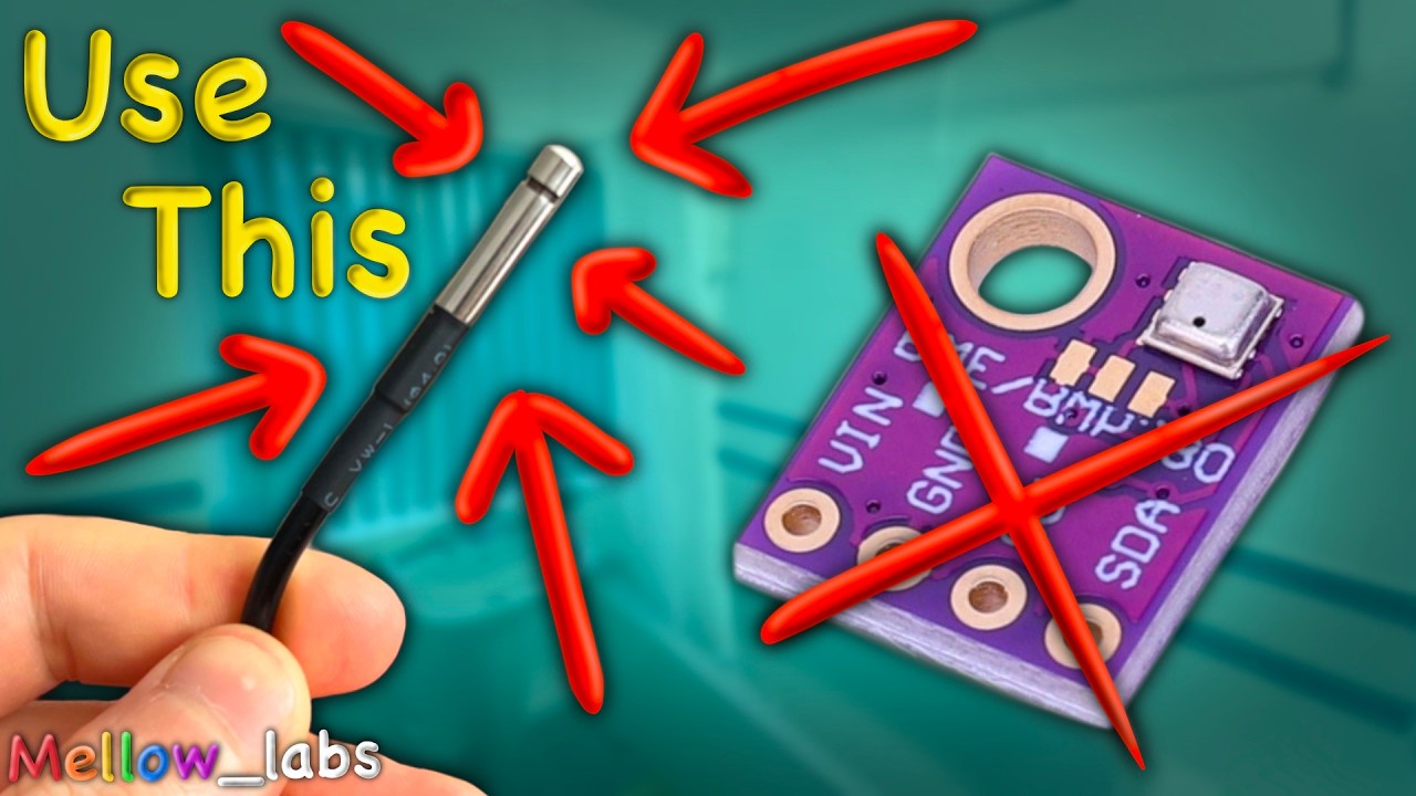 YouTube post by @Mellow_labs for JLCPCB. Caption reads: [...] Reliable PCB Manufacturing Sponsored by....