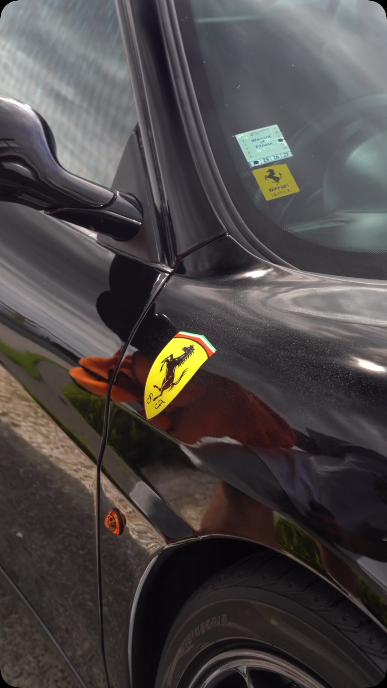 Instagram post by @lordcamjam for Turtle Wax. Caption reads: Turtle wax. 

#euro #supercar #ferrari #turbo....