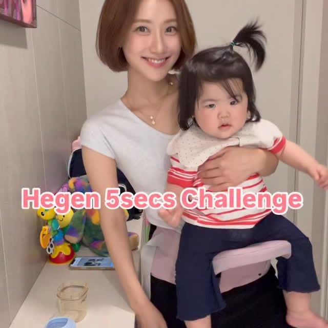 Instagram post by @twinkle_dy for Hegen. Caption reads: Collaboration with Hegen🍼👼🏻🤍

수빈이도 늘 잘 쓰고 있는....