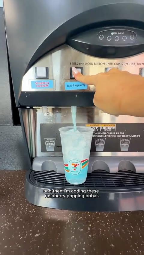 Instagram post by @natdoumkos for 7-ELEVEN. Caption reads: I heard @7ElevenCanada has new Refreshers so....