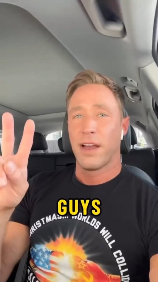 Instagram post by @kylelowder22 for Contenders Clothing. Caption reads: [...] Make a statement and rep it with....