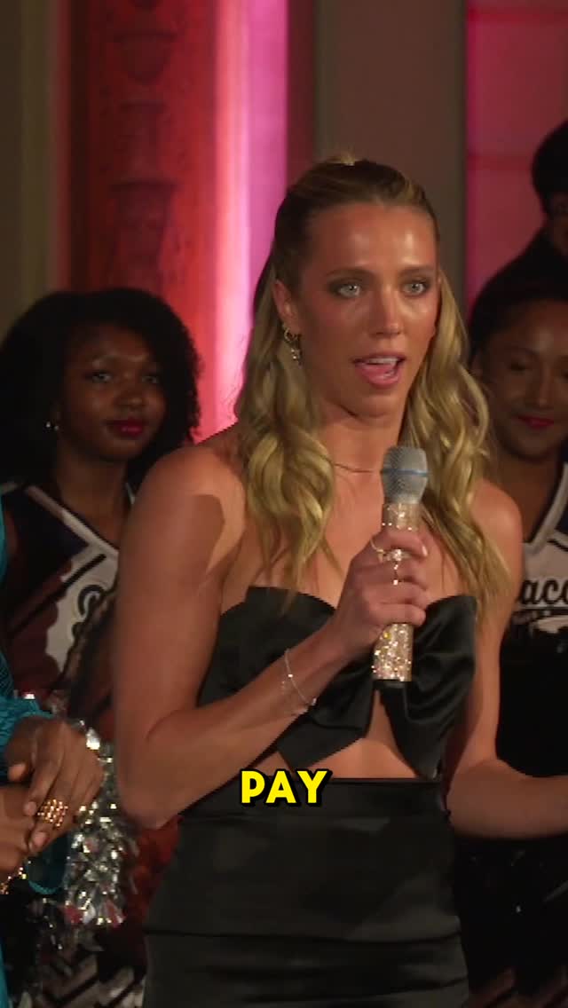 Instagram post by @wnbagotgame for Glamour. Caption reads: Lexie Hull spoke about the upcoming CBA....