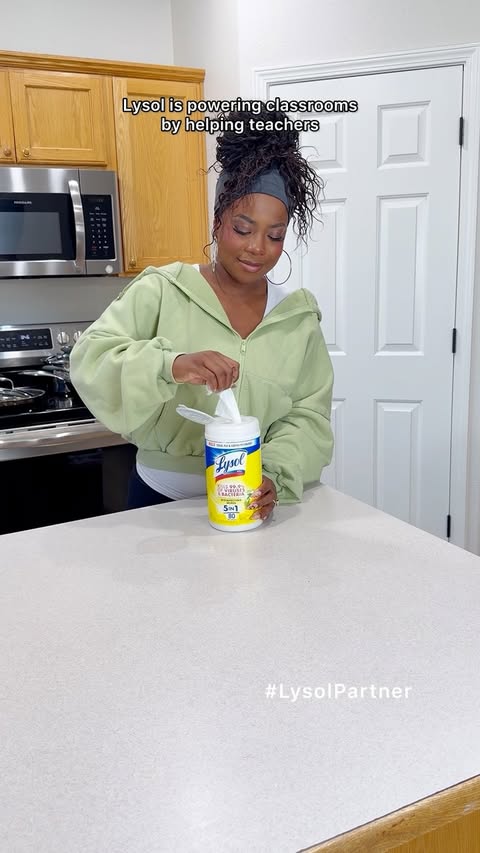 Instagram post by @mummy_anite for Lysol. Caption reads: #LysolPartner back to school season is here [...].