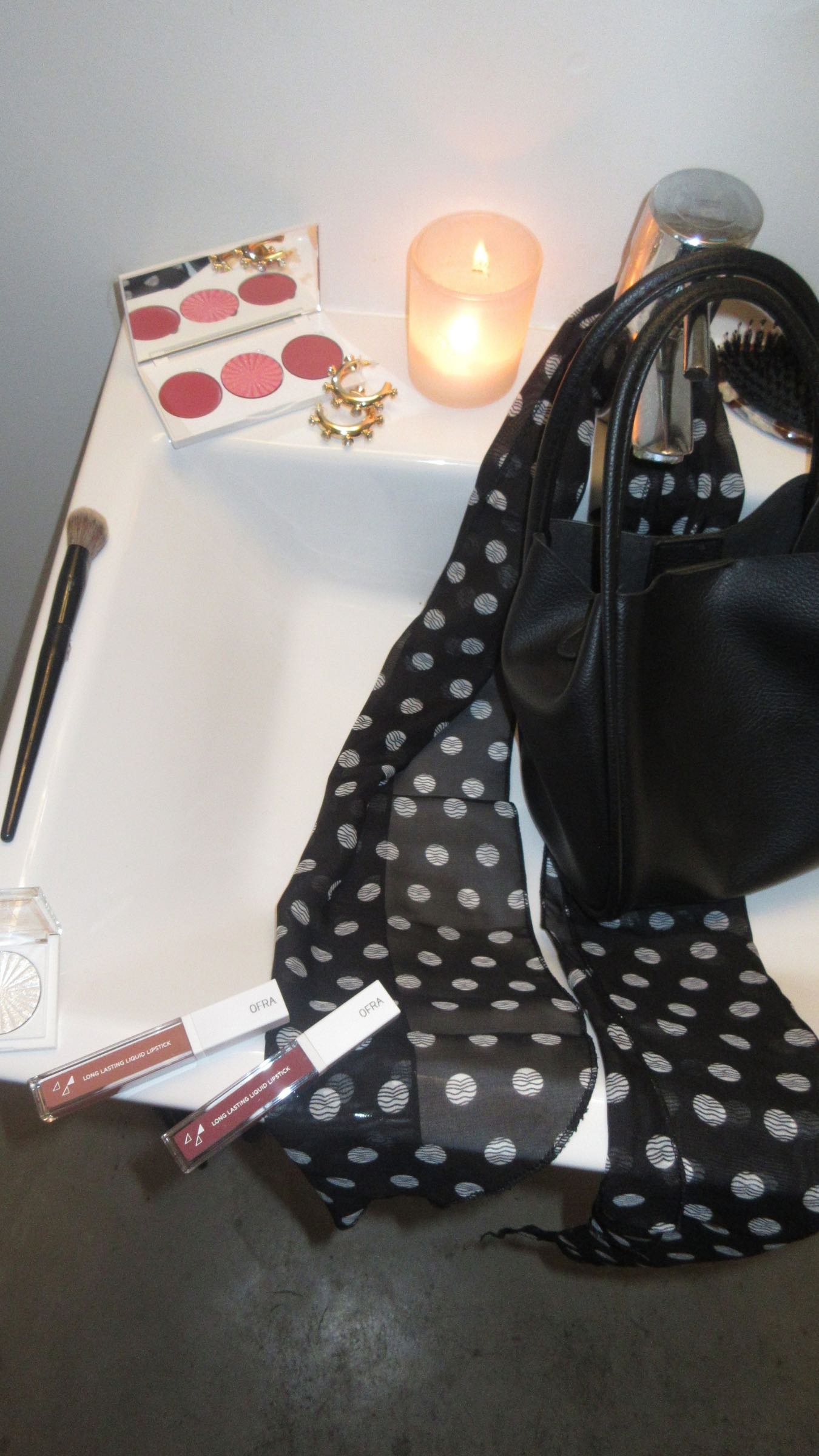 Instagram post by @8otherreasons for OFRA Cosmetics. Caption reads: **Congratulations to our winner @endreamoore
 &....