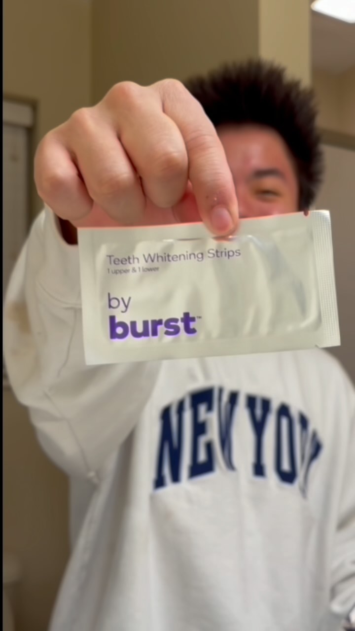 Instagram post by @connjohn001 for Burst Oral Care. Caption reads: Thank you so much @burstoralcare !! 🫶🏽You guys....