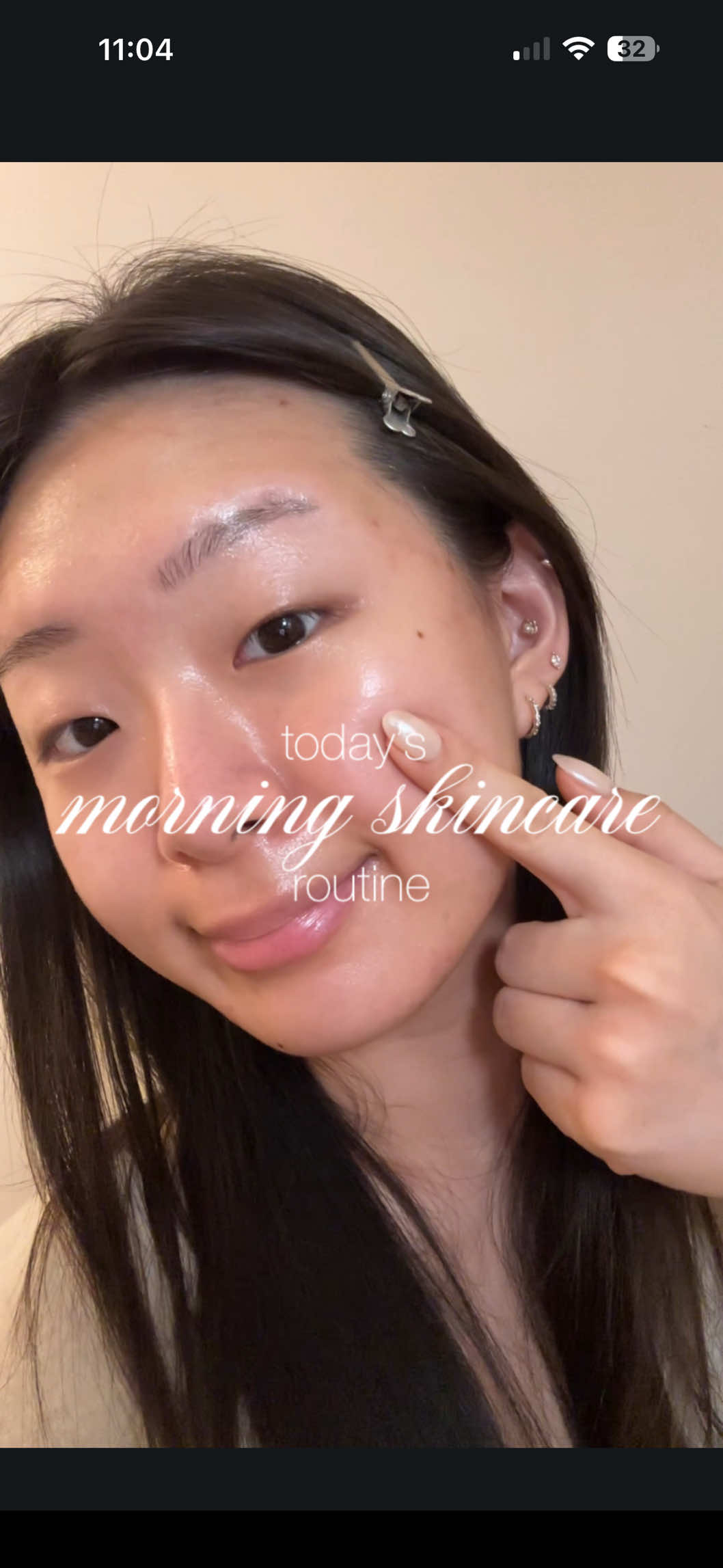 TikTok post by @katherinejwpark for Round Lab. Caption reads: products: • Not mentioned* @ROUND LAB 1025 Dokdo....