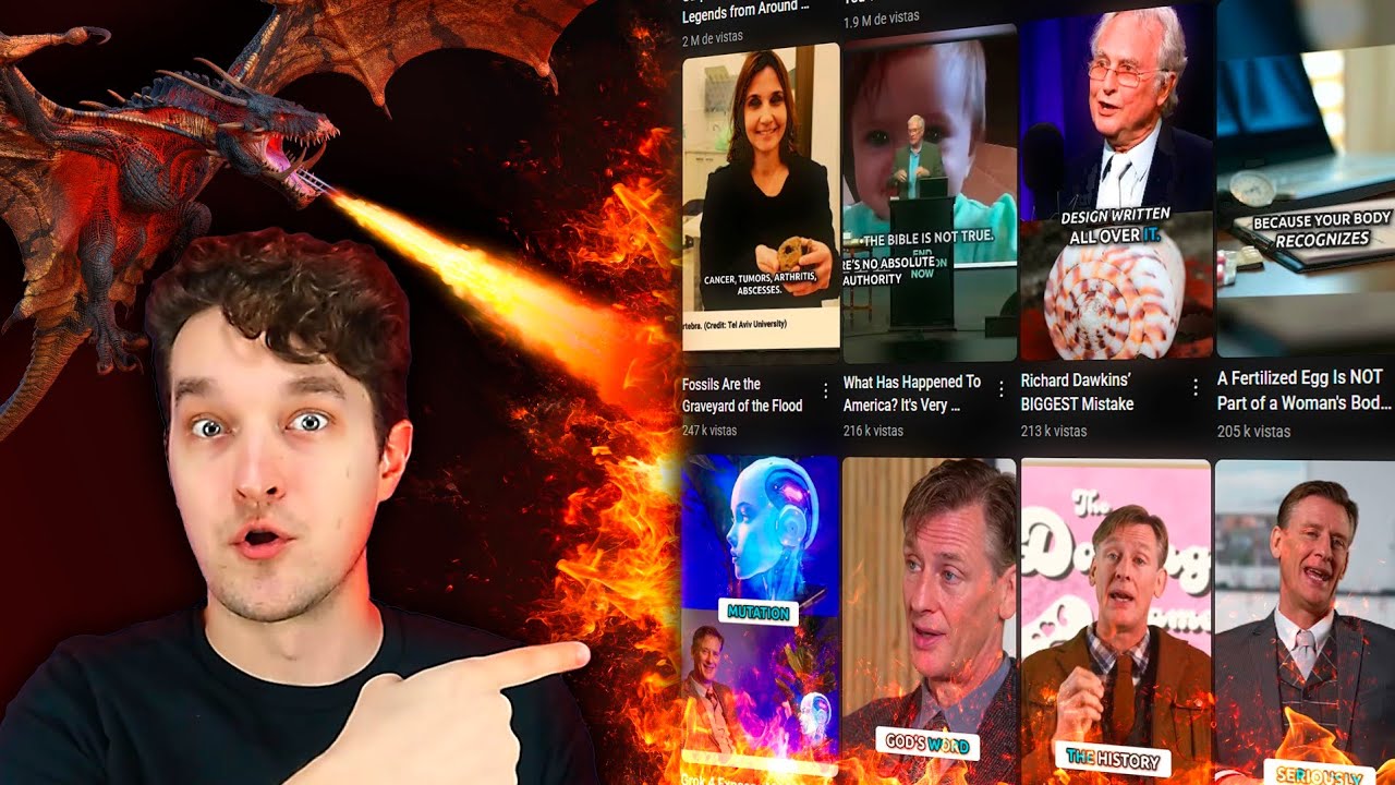 YouTube post by @RenegadeScienceTeacher for Brilliant.org. Caption reads: A Long Video About Shorts | Reacteria.