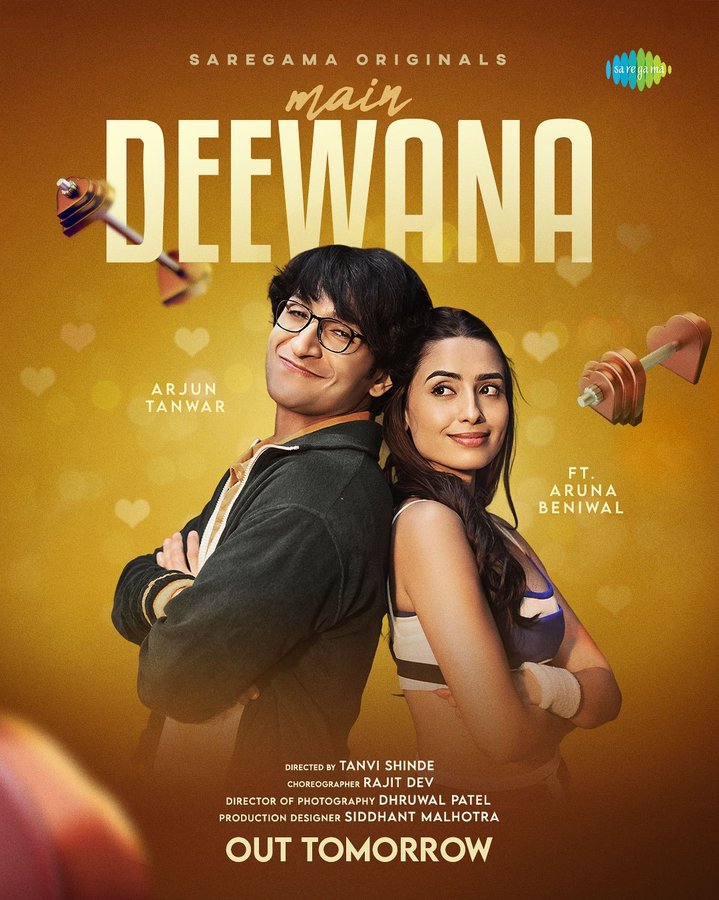 Instagram post by @tanvishindee for Saregama. Caption reads: [...] @arunabeniwal_ 

Presented by....