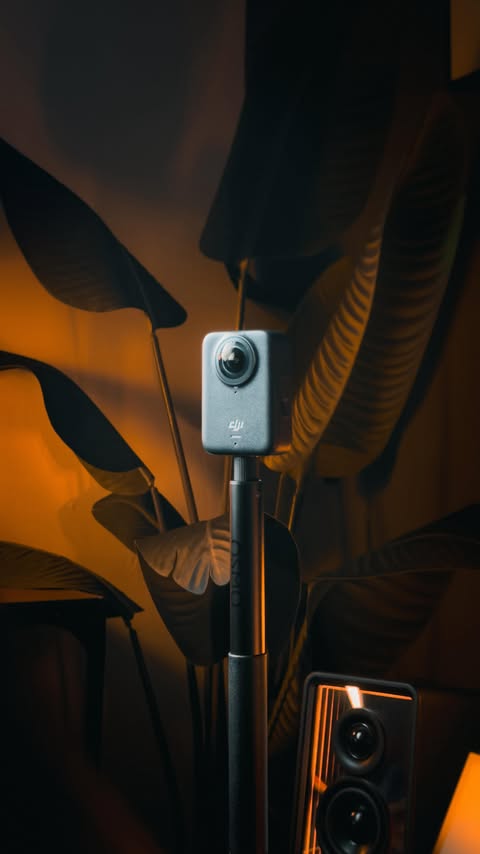 Instagram post by @harrisonniap for DJI. Caption reads: I’ve been using the DJI Osmo 360 to film my travel....