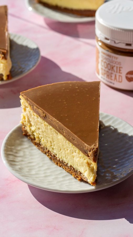 Instagram post by @kitchen_bythesea for Amoretti. Caption reads: Our grandma’s famous cheesecake with @amoretti....