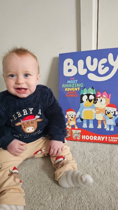 Instagram post by @raisingmylittlepickles_ for Books2Door. Caption reads: [...] too? 🎄

Mine love book calendars and....