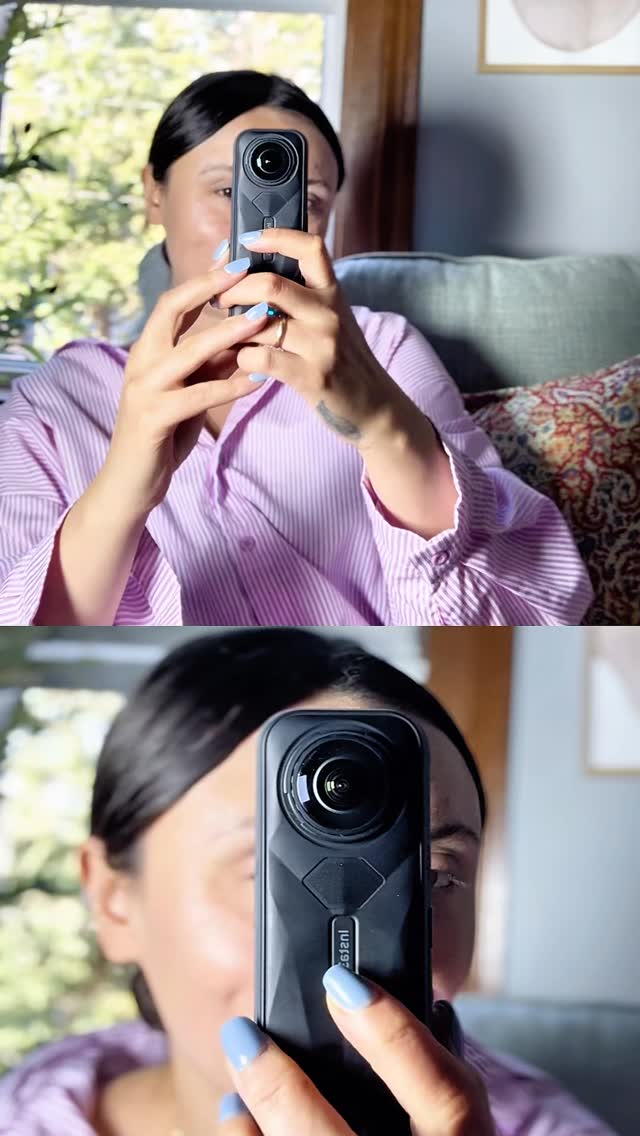Instagram post by @buseintheusa for CapCut. Caption reads: This AI Story Maker feature is next-level 🤯✨....