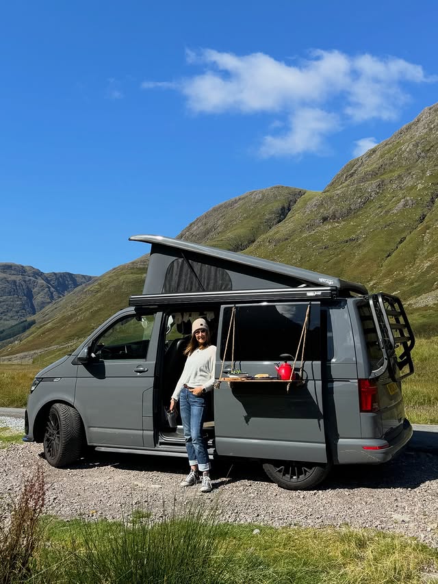 Instagram post by @kevandally_adventures for ACAI Outdoorwear. Caption reads: NC500 

DMs were busy yesterday after posting the....