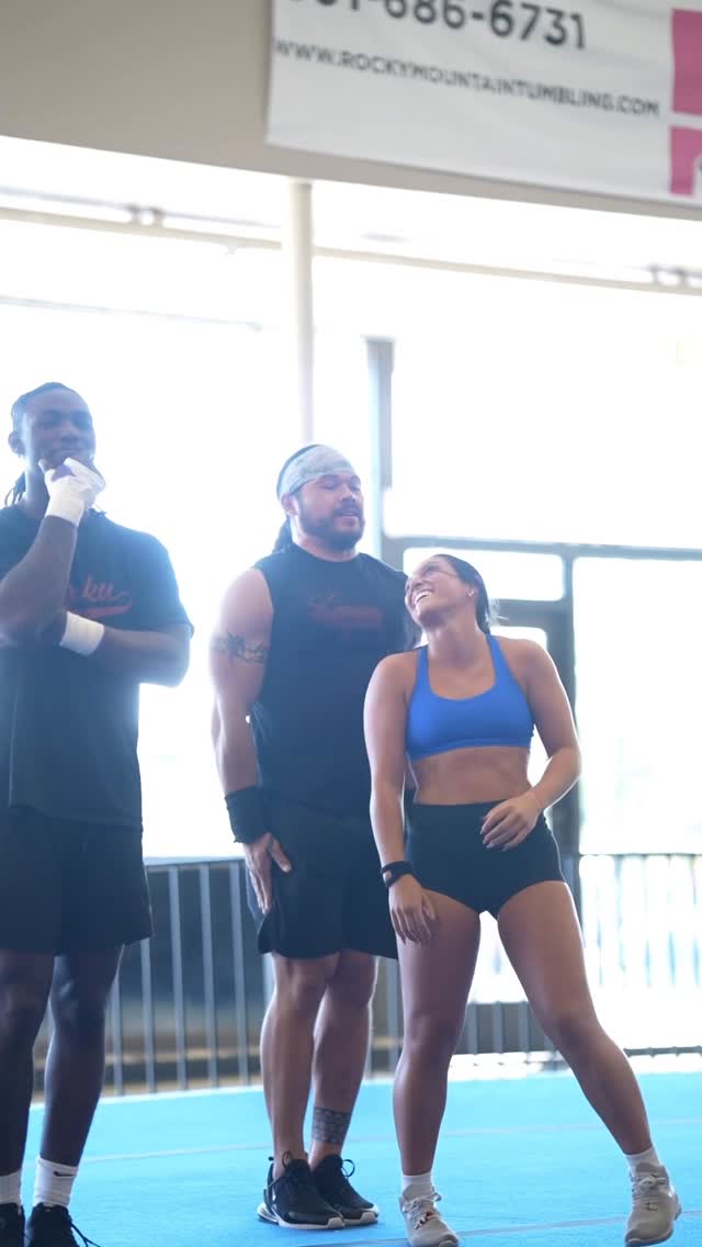 Instagram post by @nickprak for JUNK Brands. Caption reads: Wolfpack x The Rhino 💪🏼🦏
@kaitlyn_wolfpack 🐺....