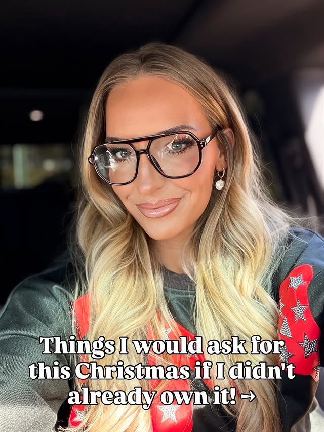 Instagram post by @blondewithabudget__ for Hotel Collection. Caption reads: Say Amazon to shop these gift ideas for the....