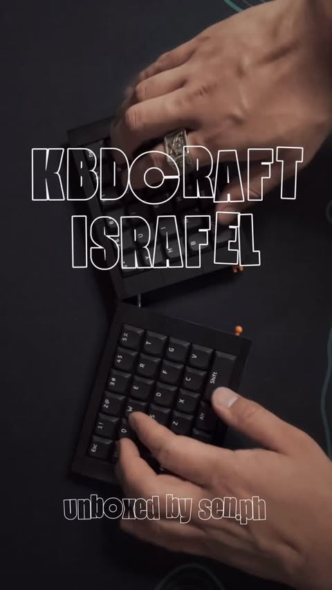 Instagram post by @samuelnarbuada for KBDcraft. Caption reads: @KBDCRAFTER ISRAFEL with @KAILHofficial [...].
