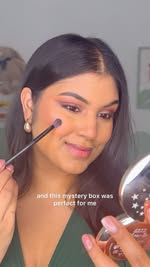 Instagram post by @veeneesta for Ciaté London. Caption reads: 🎁 The Ciaté London Mystery Box is here! Get 10....