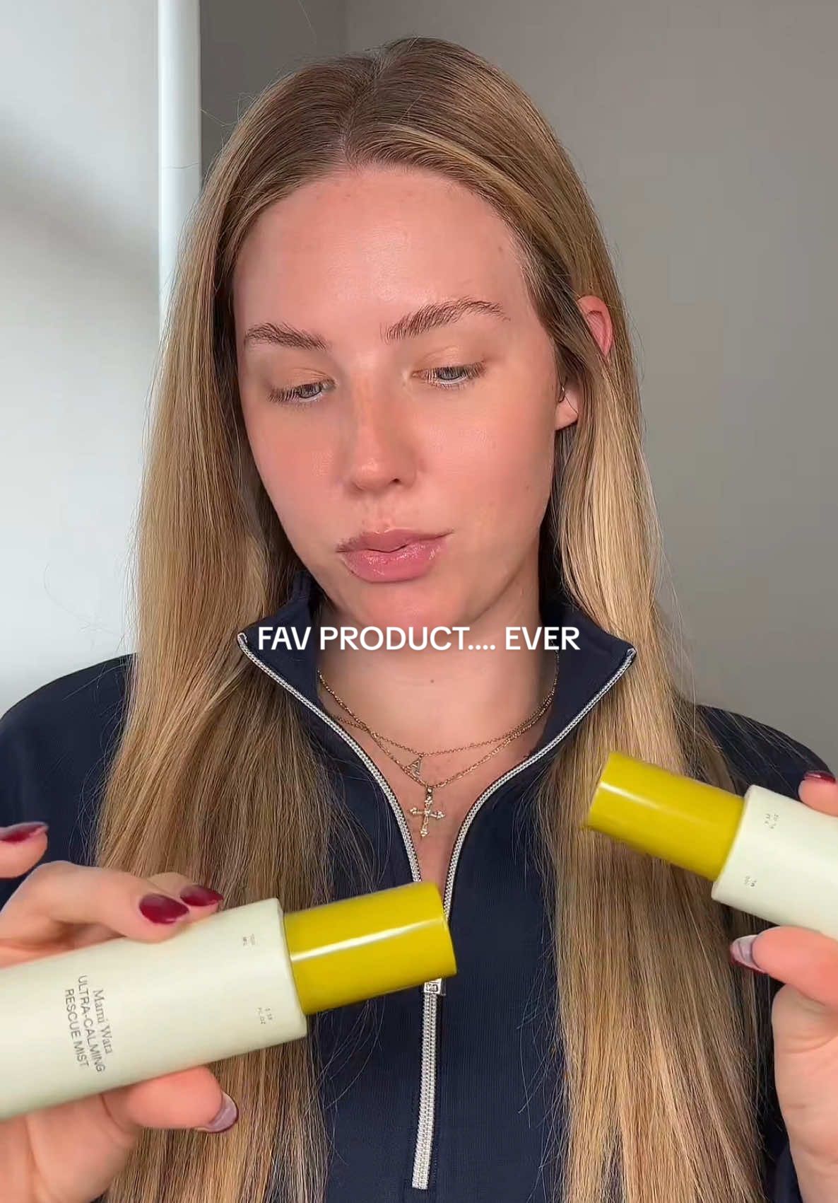 TikTok post by @skinwithhav for Eadem. Caption reads: The MOTHER for your skin!!! 🍼 @EADEM ad....