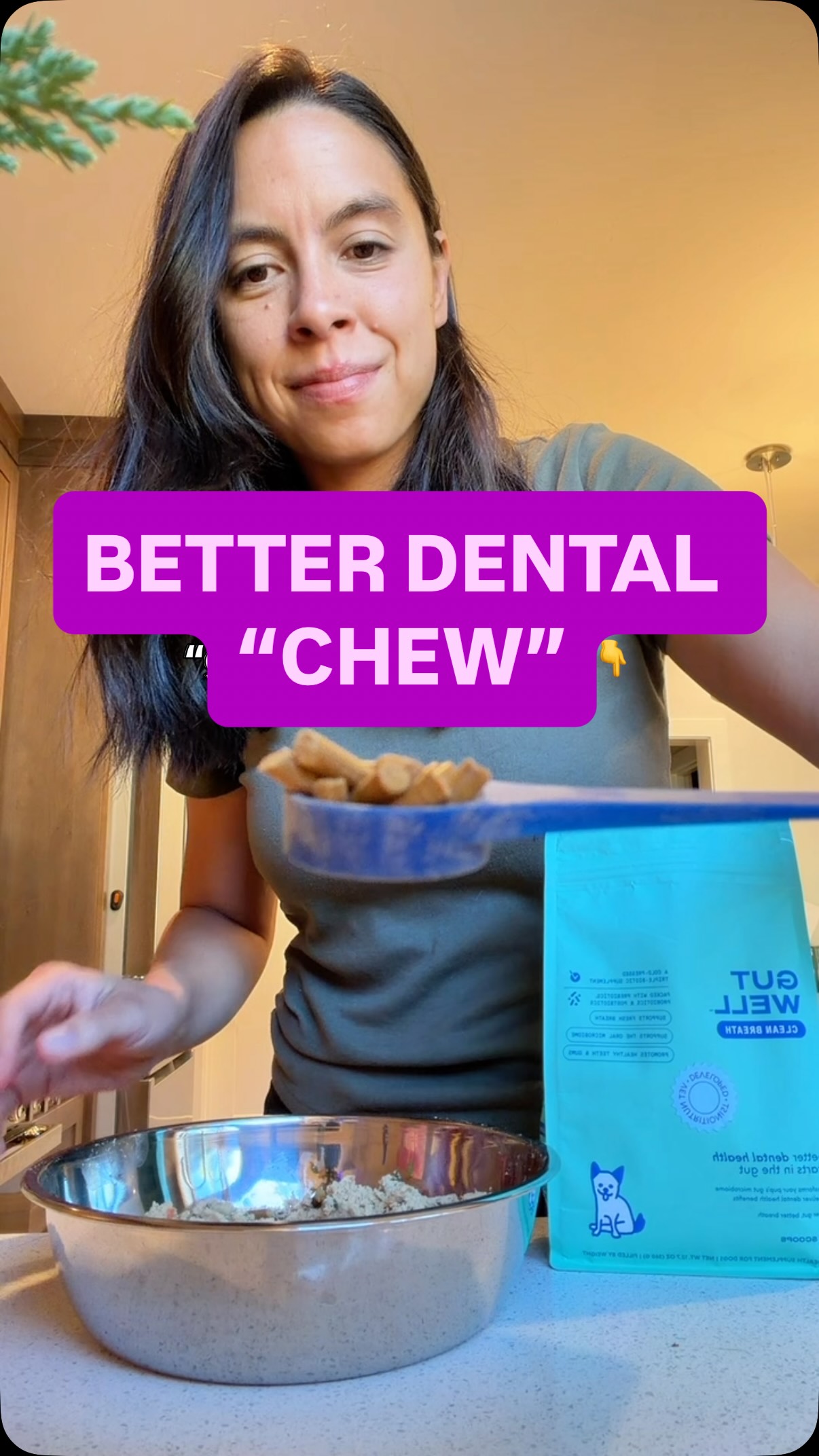 Instagram post by @rachelfusaro for Native Pet. Caption reads: Comment: FINDS for 40% off my favorite supplements....