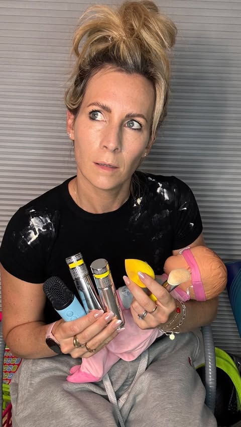Instagram post by @hannaheastcomedy for Trinny London. Caption reads: [...] it might be time to let it go. Enter....