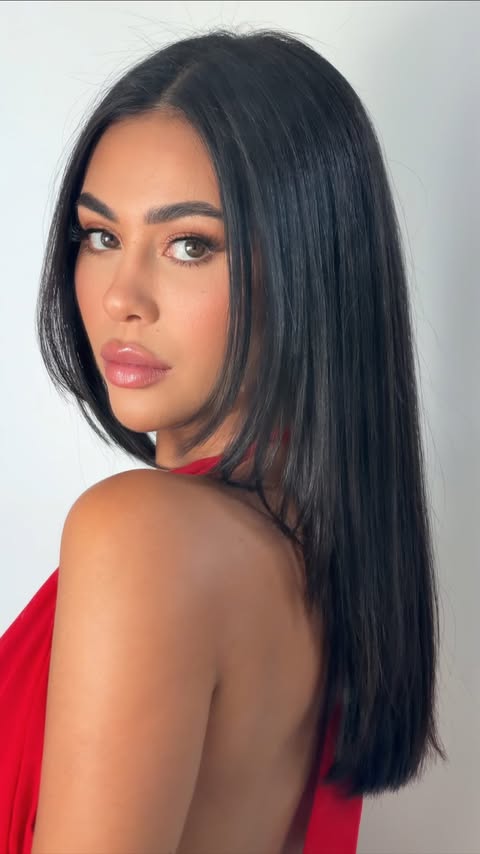 Instagram post by @desireeschlotz for CHI Haircare. Caption reads: [...] lava belongs in a hair tool? 🌋 😂....