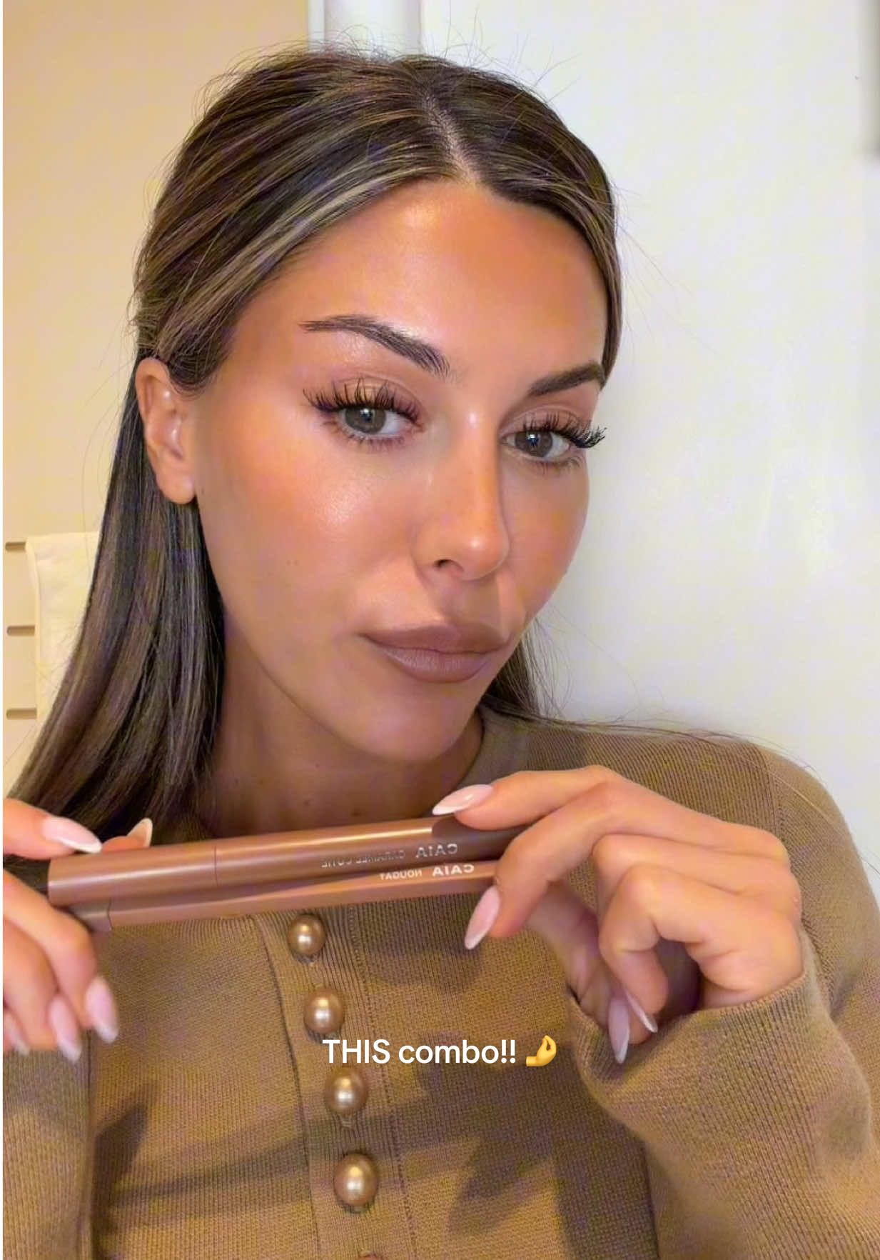 TikTok post by @biancaingrosso for CAIA Cosmetics. Caption reads: Advertisment @CAIA Cosmetics - Last chance babes!!....