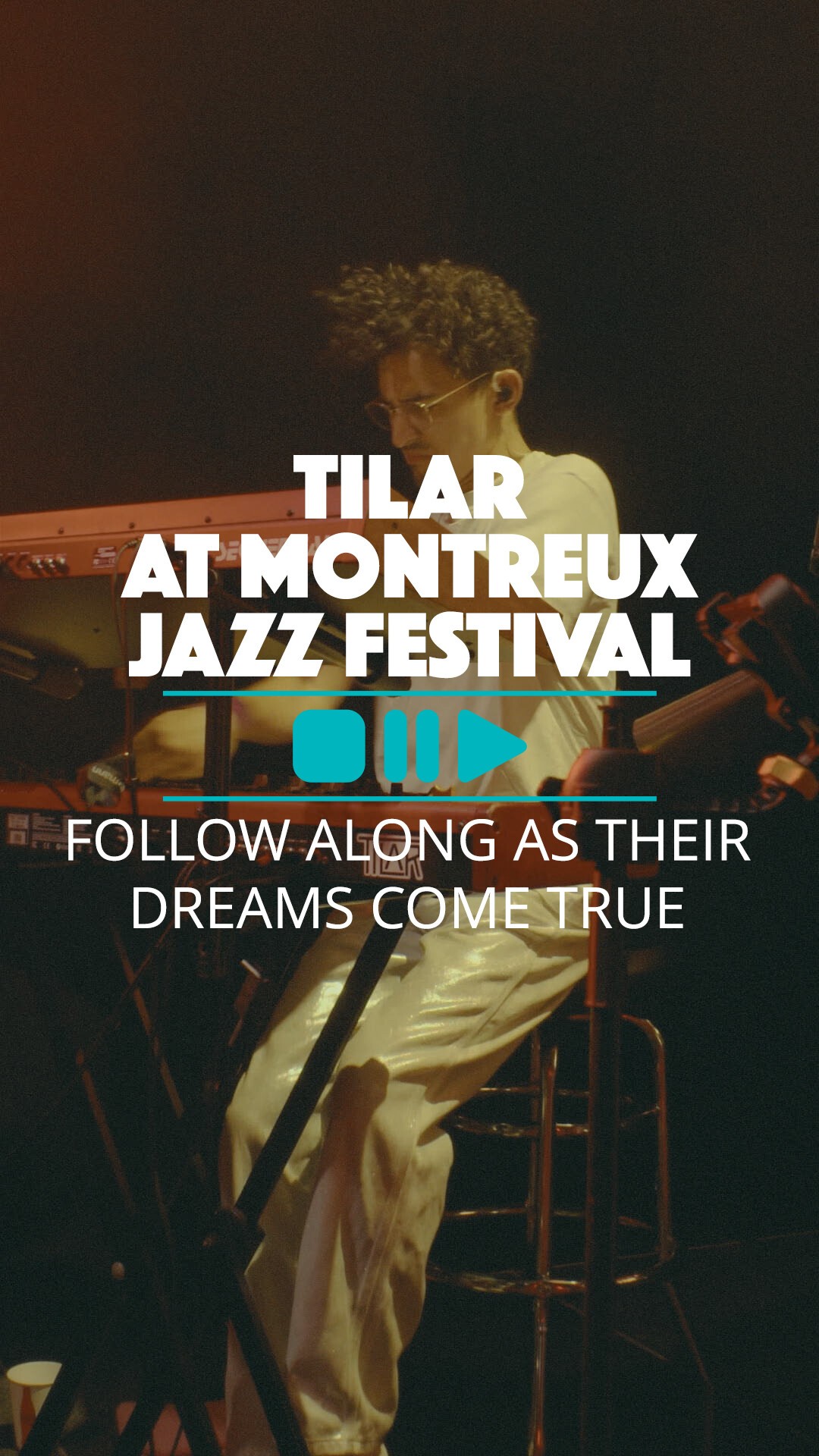 Instagram post by @tilarband for Shure. Caption reads: @tilarband really gave it their all on the Super....
