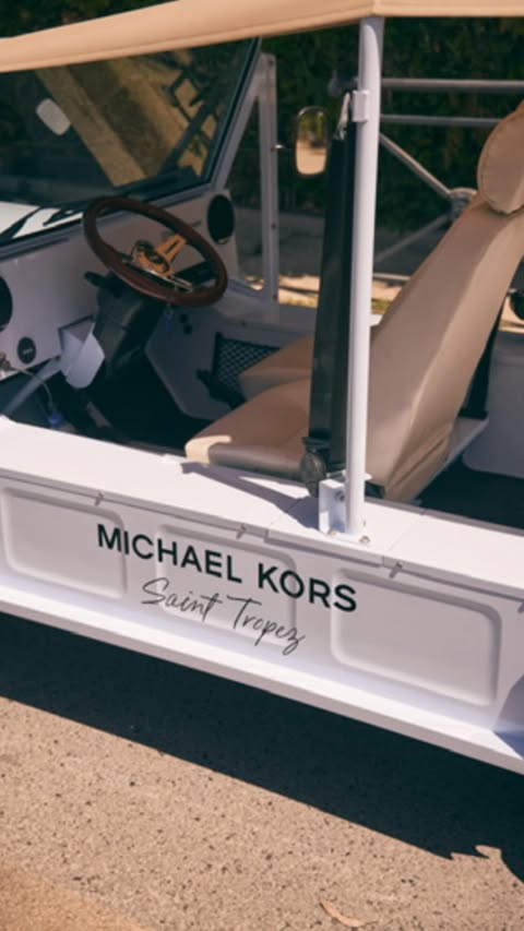 Instagram post by @yashitac for Michael Kors. Caption reads: Ready for a date at the Château with @michaelkors.....