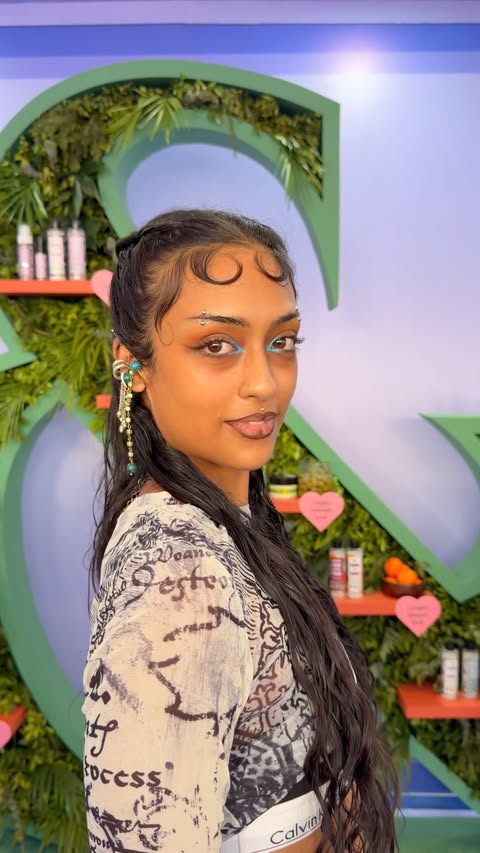 Instagram post by @subikshashivakumar for Rolling Loud. Caption reads: #ad love beauty and planet made me look like a....