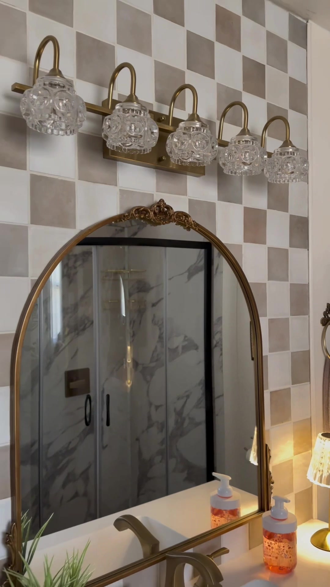 TikTok post by @our.nohai.home for Lowe's. Caption reads: Have you used this double sided adhesive from....