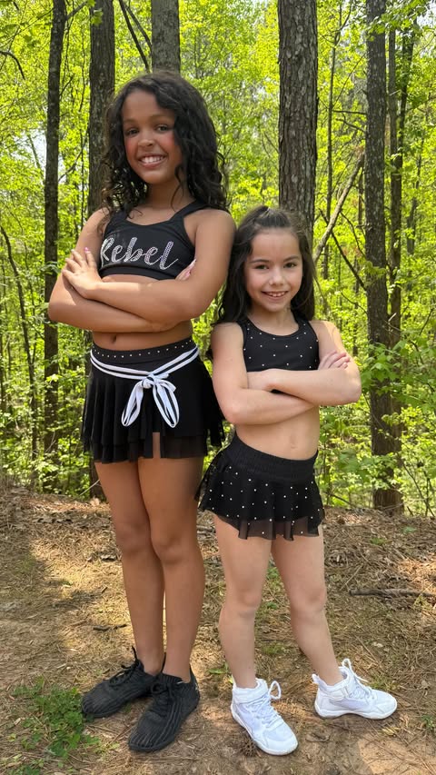 Instagram post by @aubreebedoya for Rebel Athletic Women. Caption reads: The Essentials Edit: bestie edition 👯 You already....