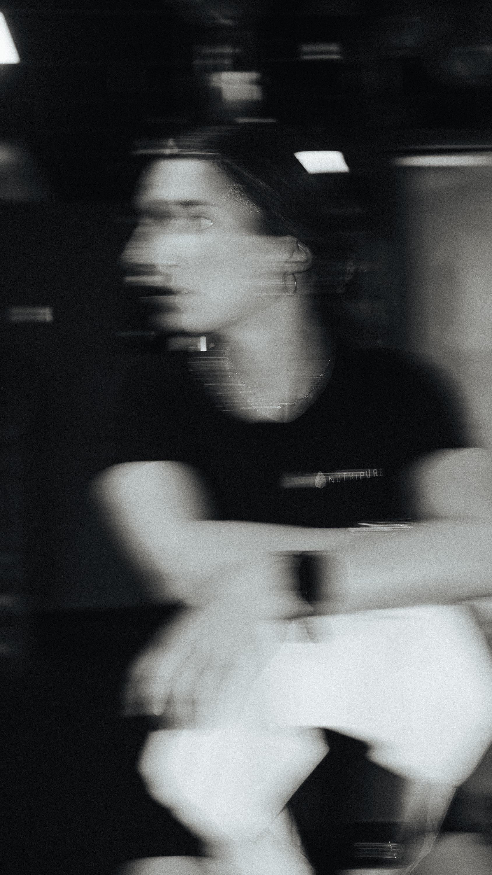 Instagram post by @perrinelaffont for Nutripure. Caption reads: Let’s get ready to rumble with @nutripurefr....