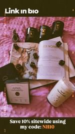 Instagram post by @all_books_great_and_small for Birthdate. Caption reads: ♈️♊️ BIRTHDATE CANDLES: TAROT TRIO UNBOXING....