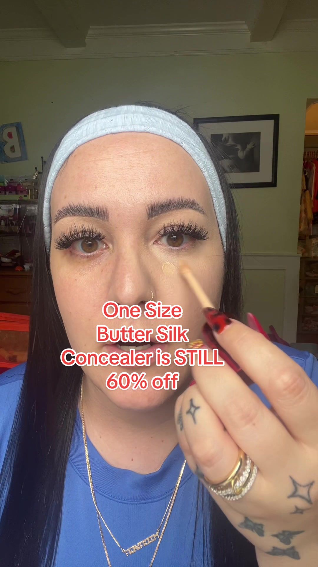 TikTok post by @micaylam2 for ONE SIZE BEAUTY. Caption reads: [...] @ONE SIZE BEAUTY.