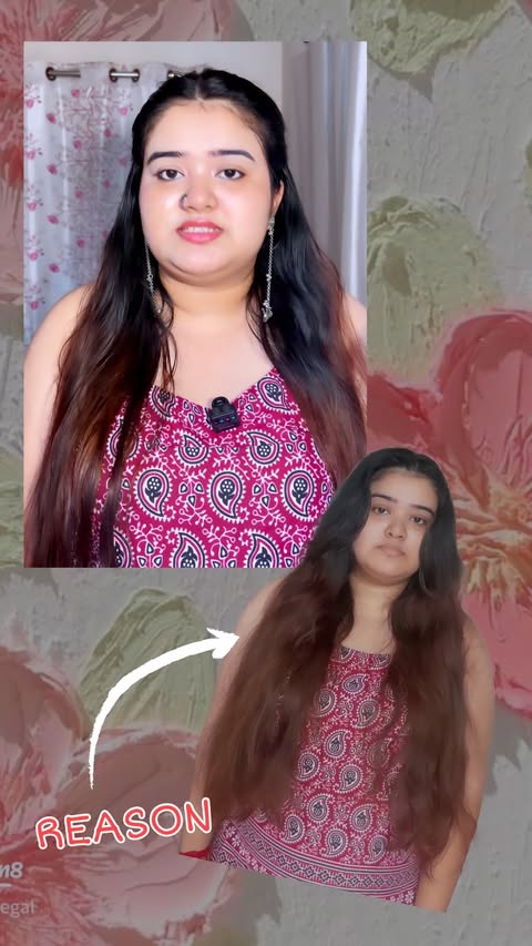 Instagram post by @sheilika_das for Livon. Caption reads: [...] Glass finish #GRWM #EverydayStyle....