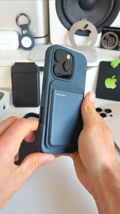 Instagram post by @appledsign for Native Union. Caption reads: These new cases & accessories from @nativeunion....