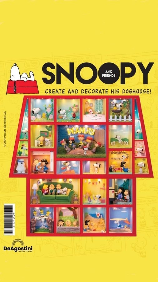 Instagram post by @tanjastoysreview for DeAgostini. Caption reads: [...] doghouse! ✨️This post is sponsored by....