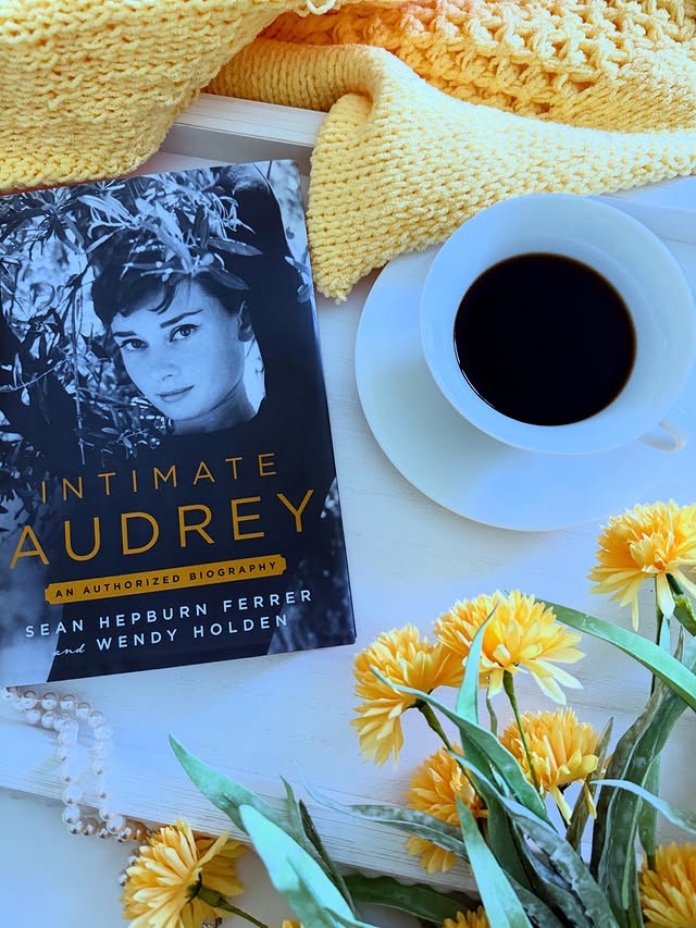 Instagram post by @itsallaboutthethrill for Grand Central Publishing. Caption reads: I really didn’t think I could love Audrey Hepburn....